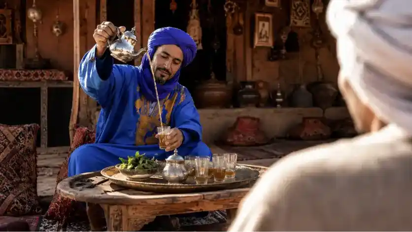 Berber Tea Ceremony