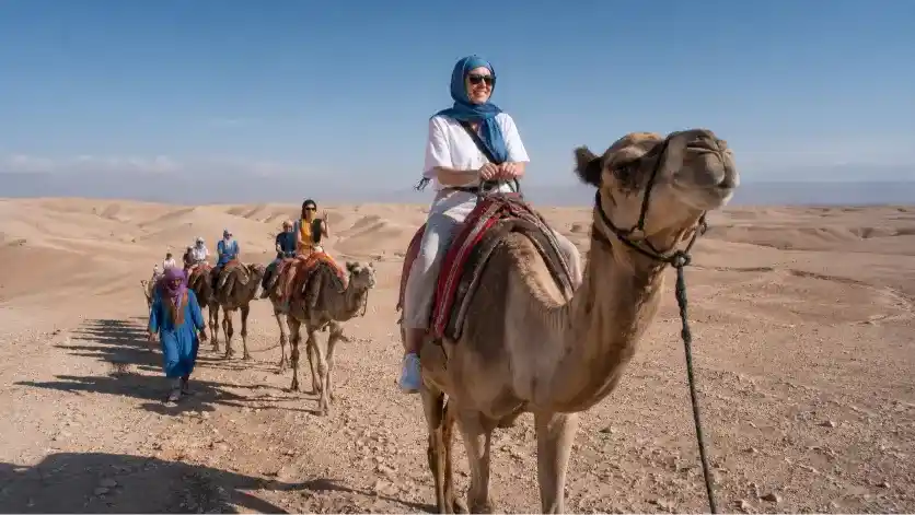 Camel Ride in Agafay Desert
