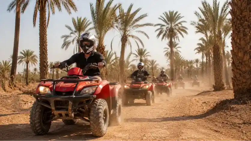 Quad Biking Marrakech Palmeraie Guide