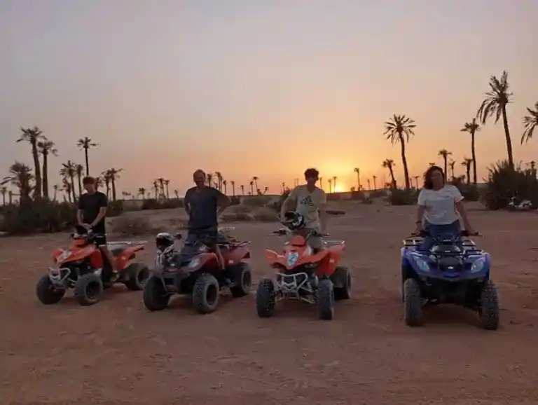 Sunset Quad Bike Marrakech Palmeraie